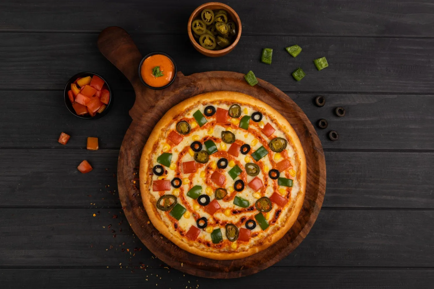 Fresh Pizza Ingredients